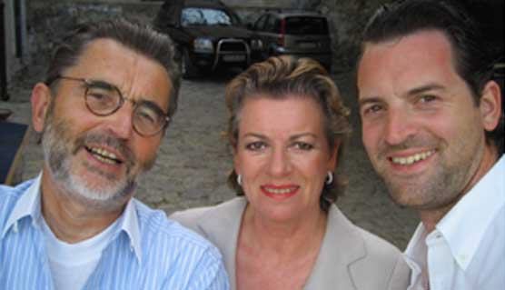 Wolf-Dietrich, Katharina und Jan Junghannss (vlnr)